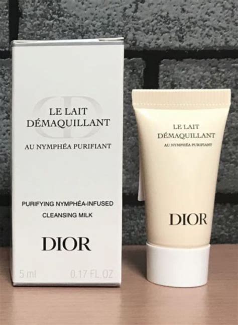 le lait demaquillant dior|Dior Cleansing Milk with Purifying Water Lily .